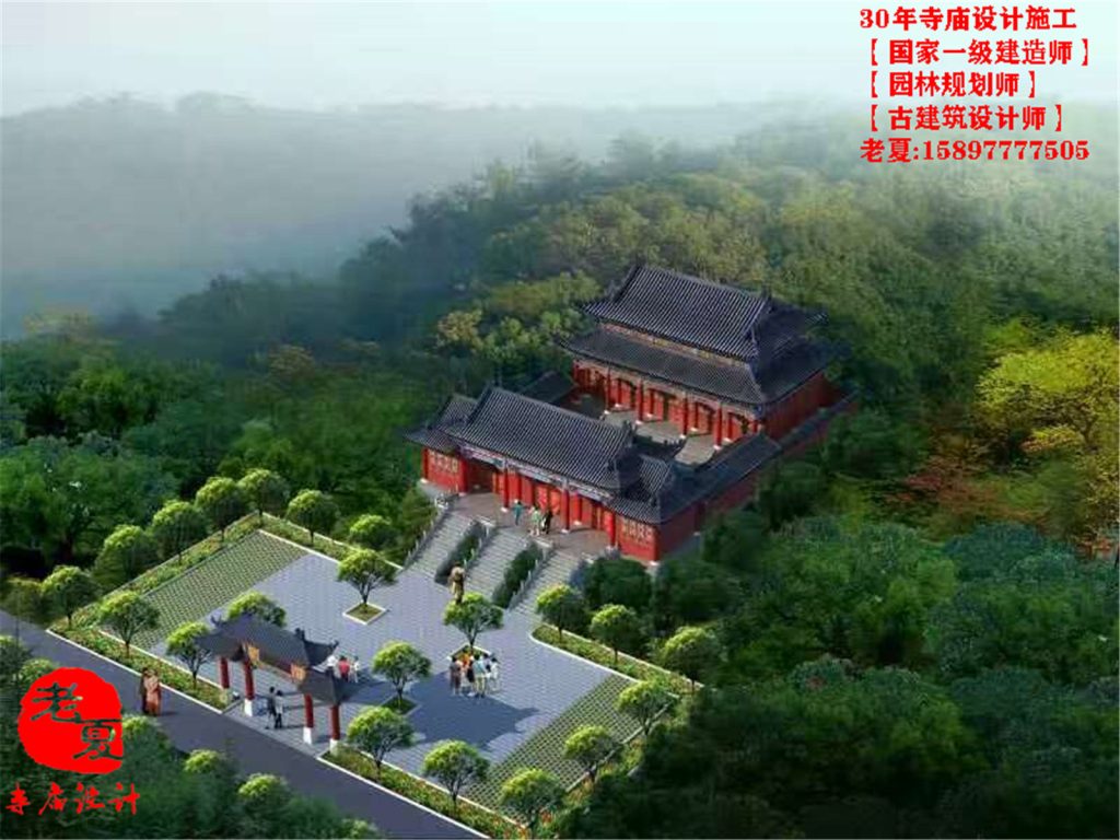 安庆寺庙设计哪家好，阜阳滁州寺庙规划设计效果图