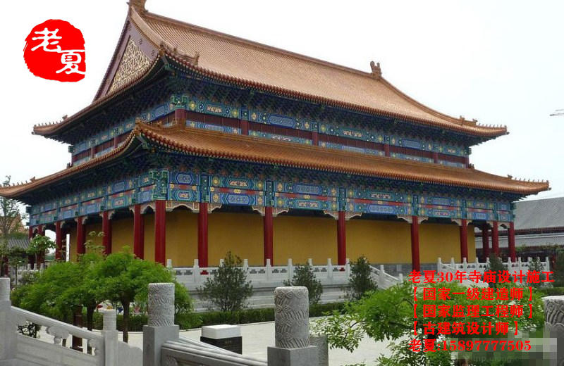 古建筑寺庙设计效果图 ，农村祠堂设计效果图，土地庙建造效果图大全